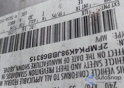 2018 Ford Edge Titanium from USA, damaged, VIN 2FMPK4K98JBB68315